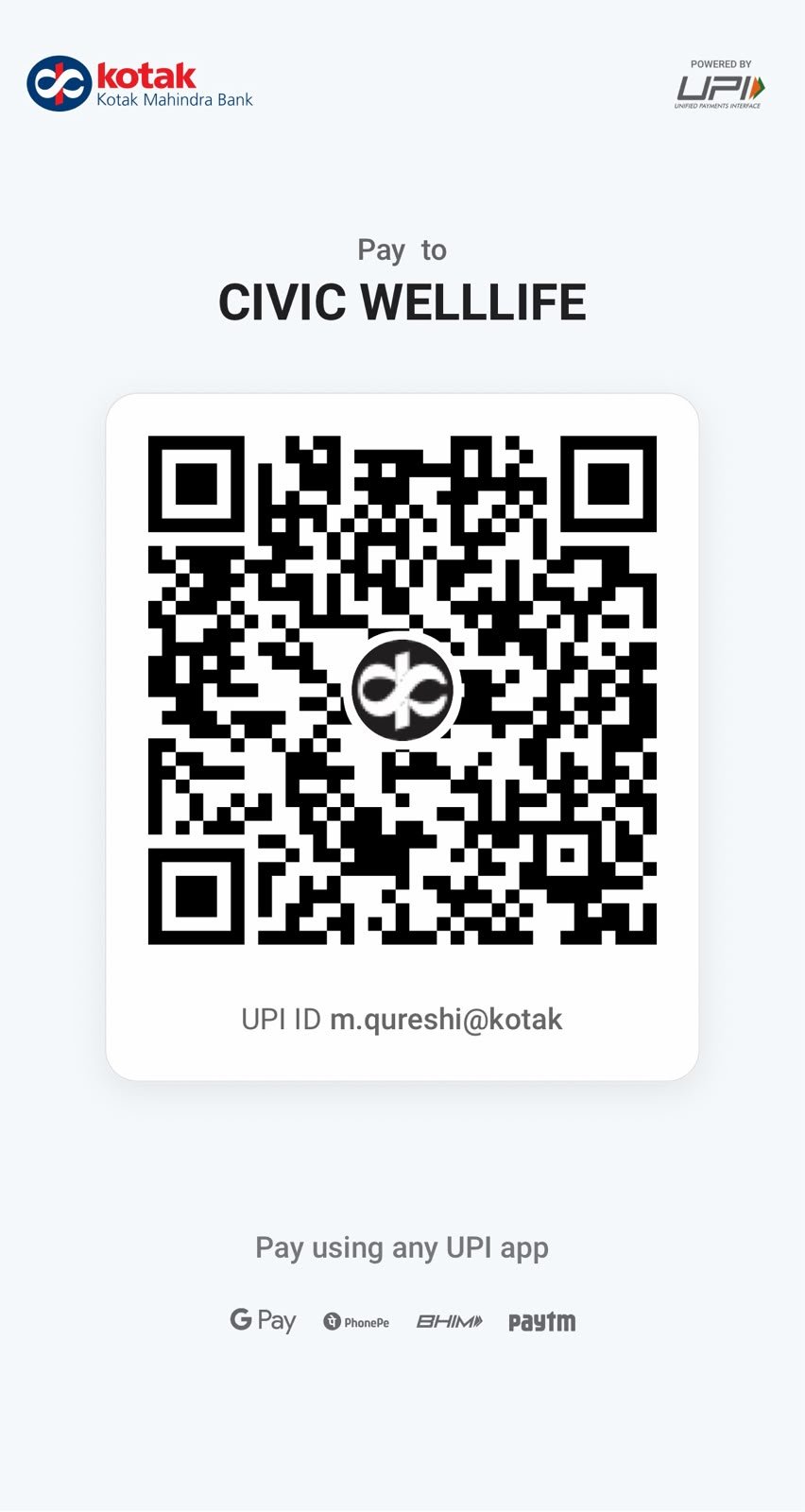 Registration Payment QR Code